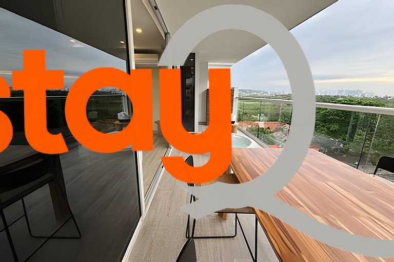 Apartamento jacuzzi privado cerca a playa DQ604