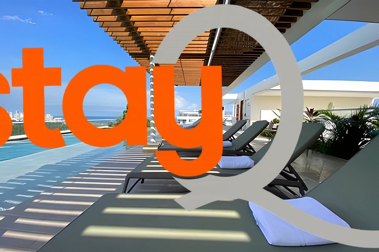 Apartamento jacuzzi privado cerca a playa DQ604