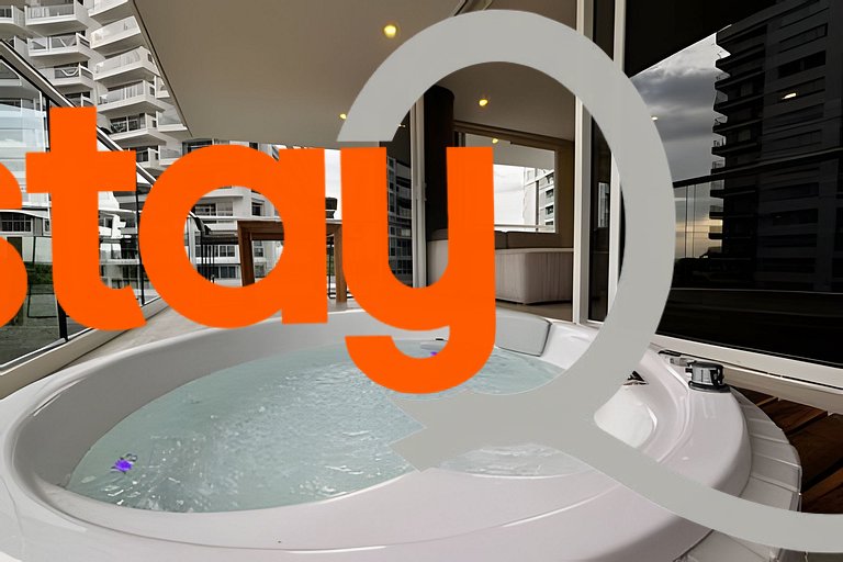 Apartamento jacuzzi privado cerca a playa DQ604