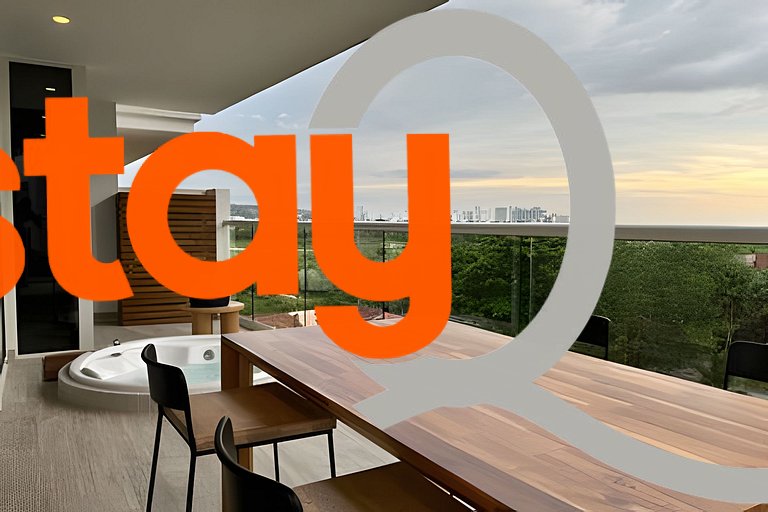 Apartamento jacuzzi privado cerca a playa DQ604