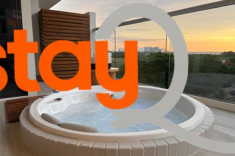 Apartamento jacuzzi privado cerca a playa DQ604