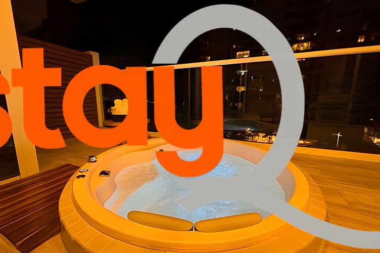 Apartamento jacuzzi privado cerca a playa DQ604